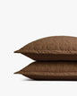 Organic Soft Stitch Sham Set